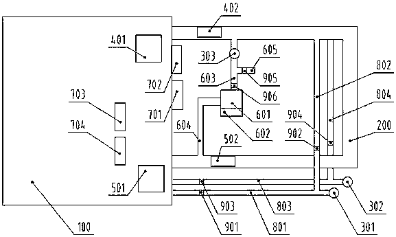 Fruit and vegetable fresh keeping integrated machine and method