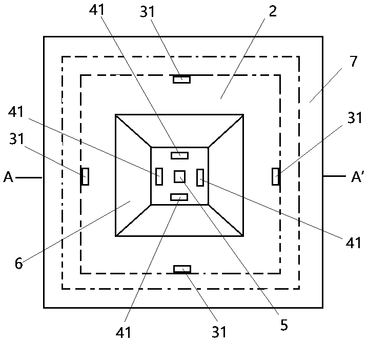 Wide-range air velocity transducer and manufacturing method thereof