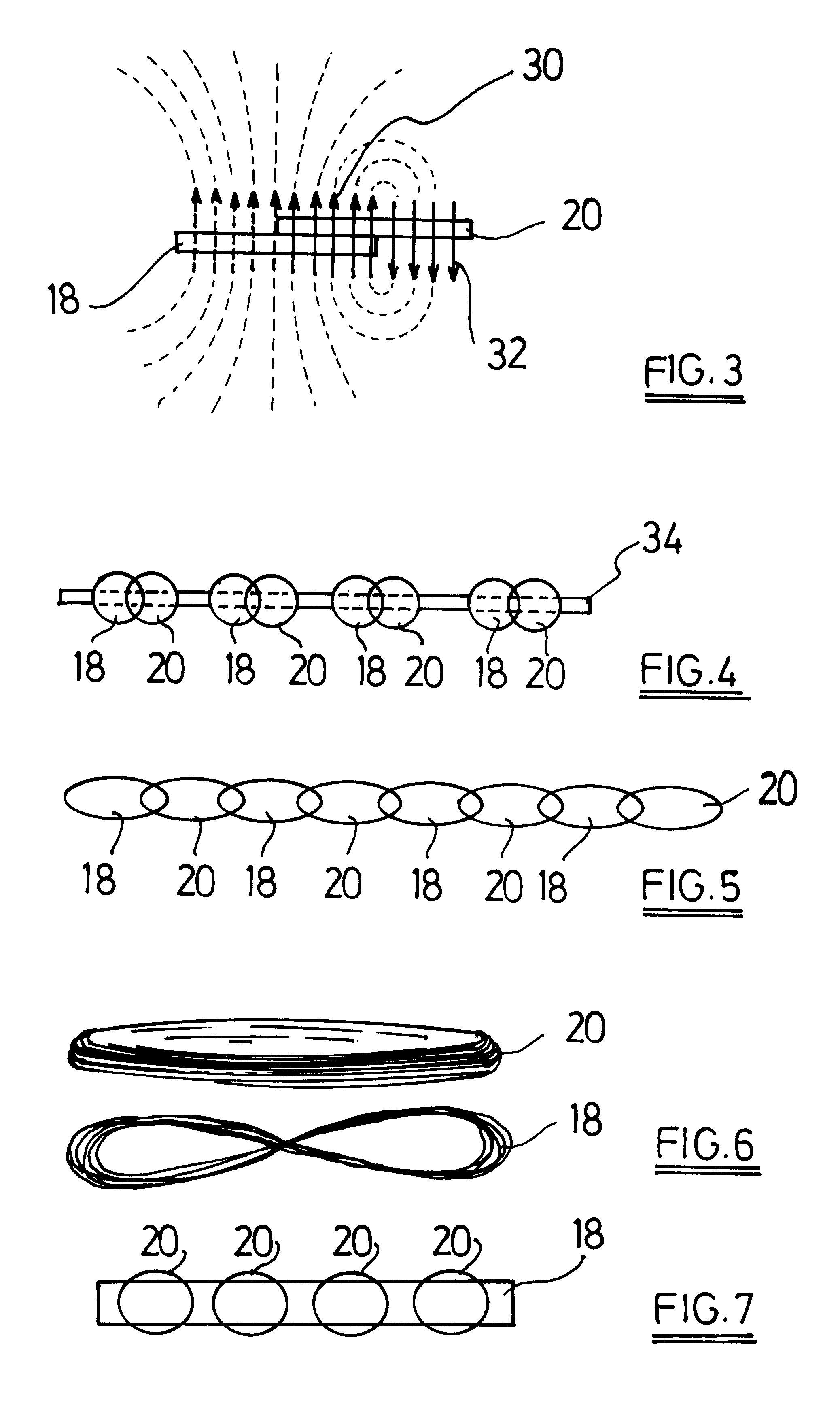 Magnetic detector for security document