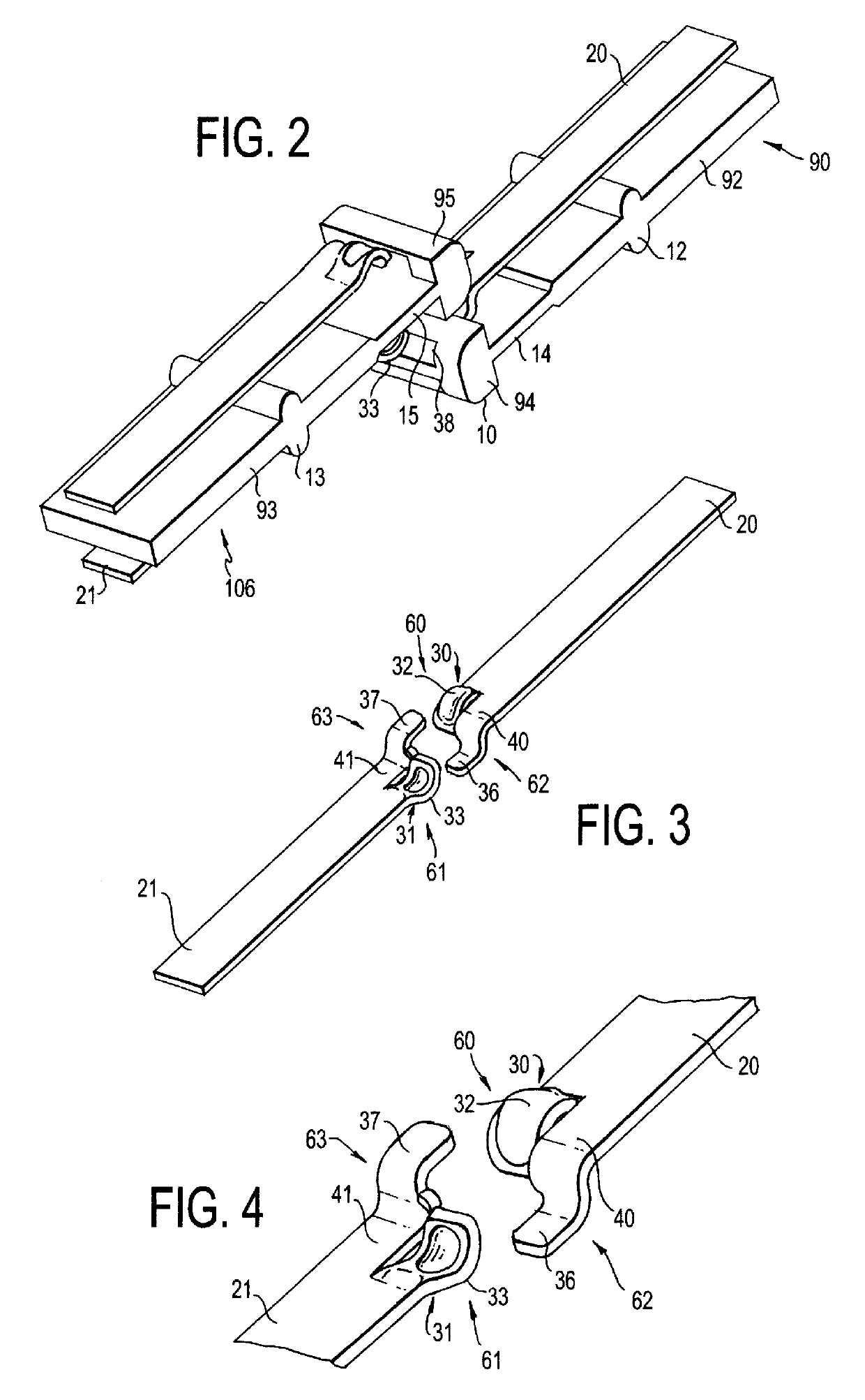 Multi-stage beam contacts