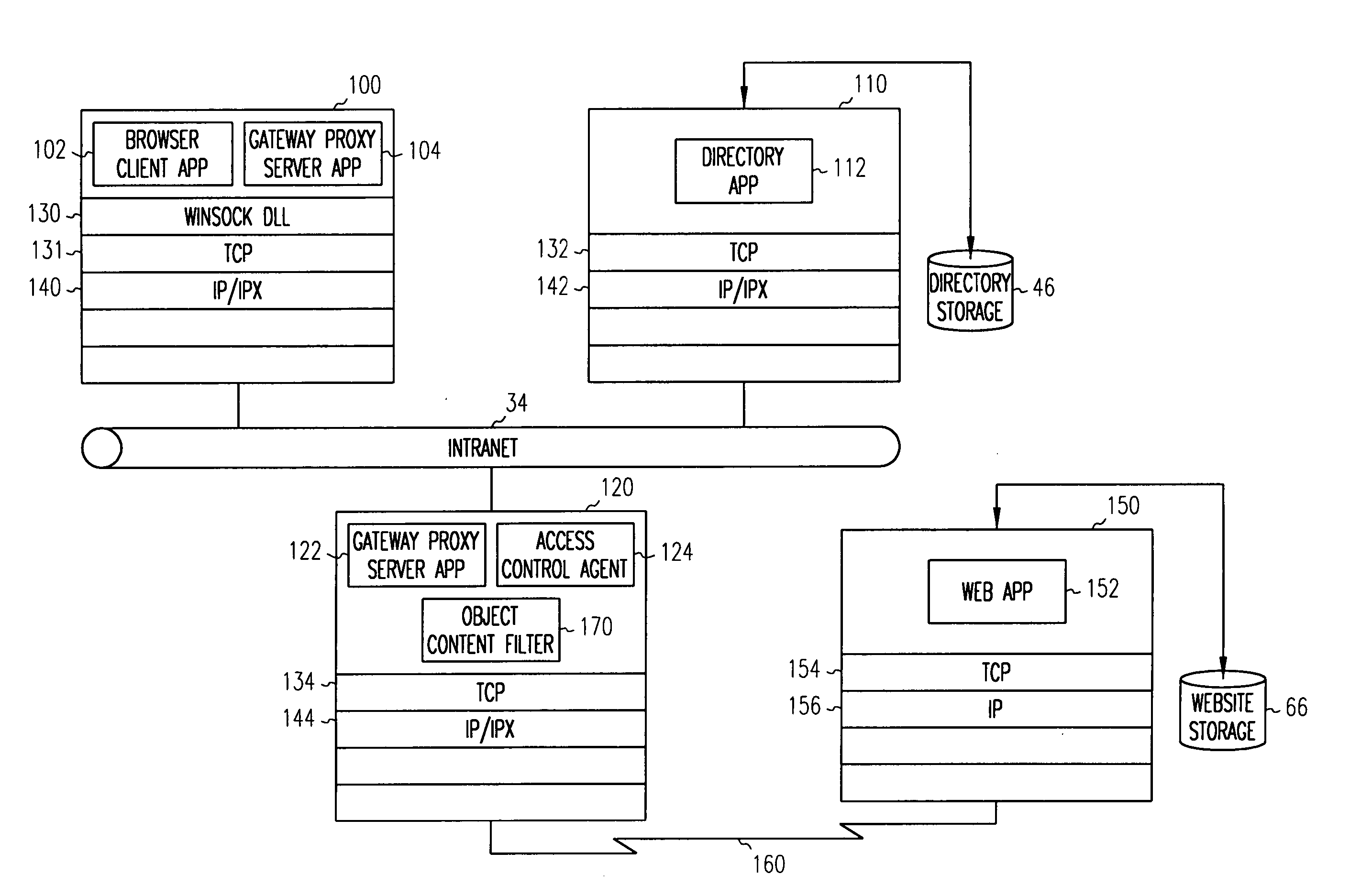 System and method for filtering of web-based content stored on a proxy cache server