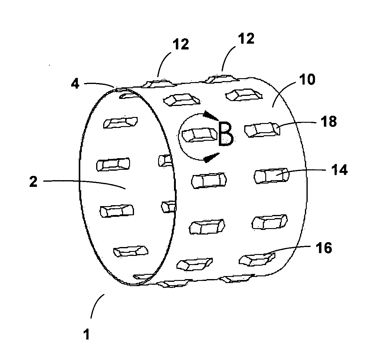 Tolerance ring with debris-reducing profile