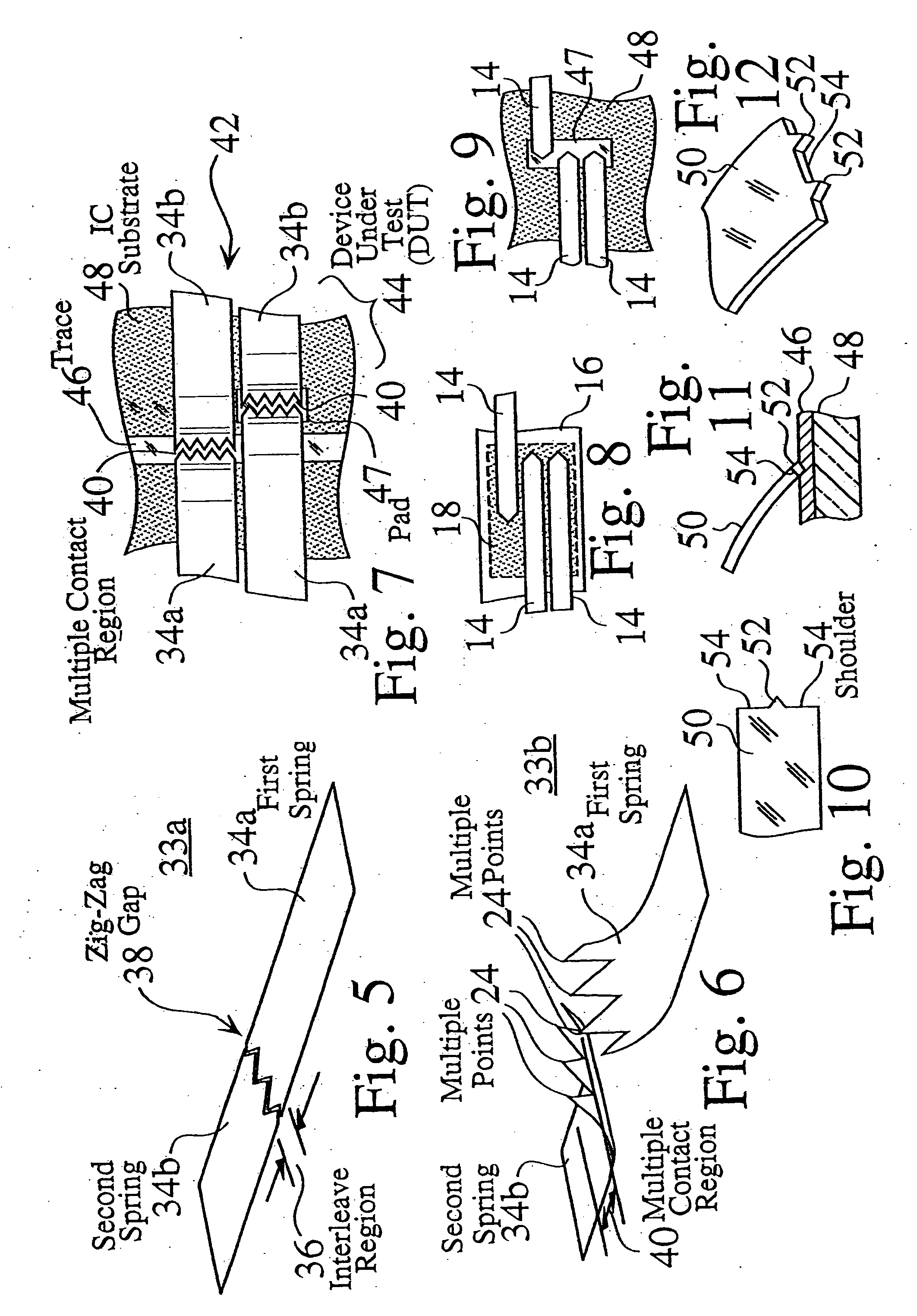 Construction structures and manufacturing processes for integrated circuit wafer probe card assemblies