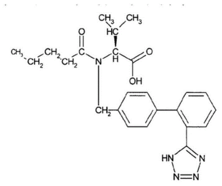 Method for preparing cardiotonic drug LCZ696