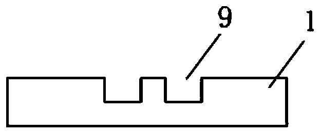 Wiring terminal connecting structure and processing method thereof