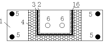 Method and device for measuring mechanical property of cement-based material