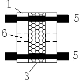 Method and device for measuring mechanical property of cement-based material