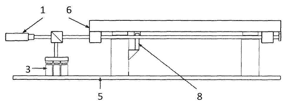 Air floatation vibration isolation platform on basis of air floatation zero-position reference and laser auto-collimation measurement