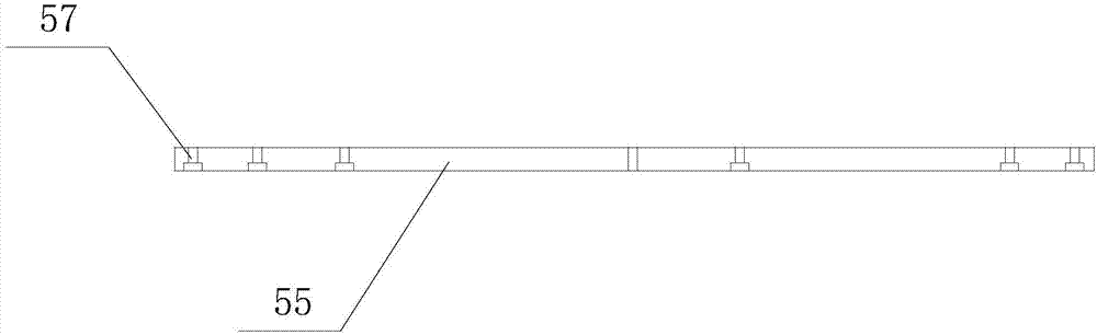 Four-point bending beam-based bituminous mixture interlaminar shear strength testing device