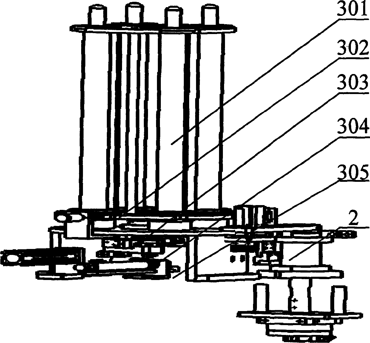 Rotary disk type full-automatic bearing assembly machine