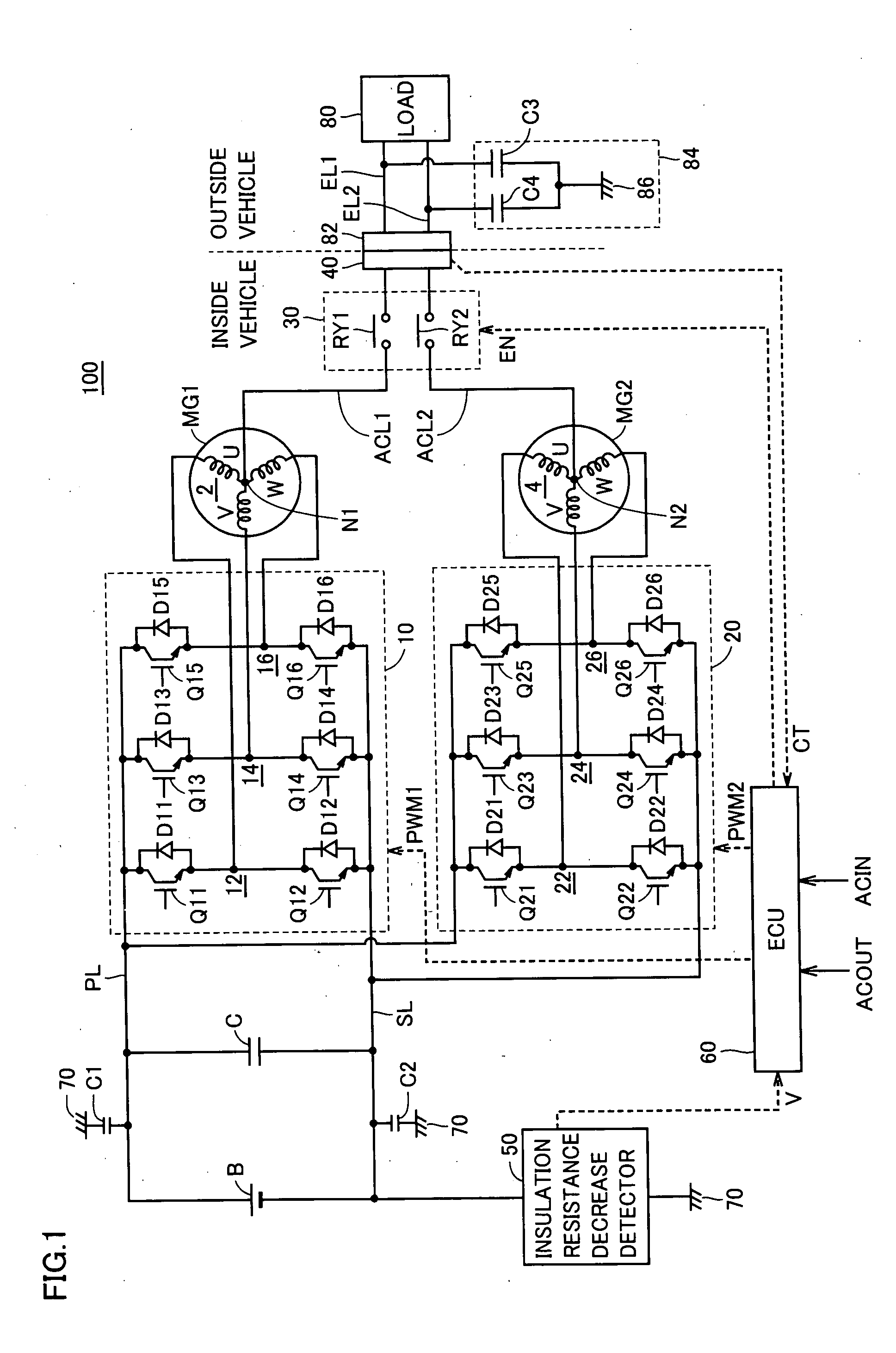 Power Supply Device, Electrically-Driven Vehicle Incorporating Power Supply Device, and Method of Controlling Power Supply Device