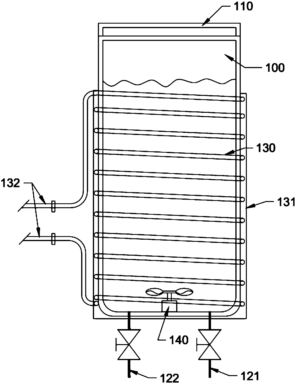 A kind of marine environment simulation test device and test method