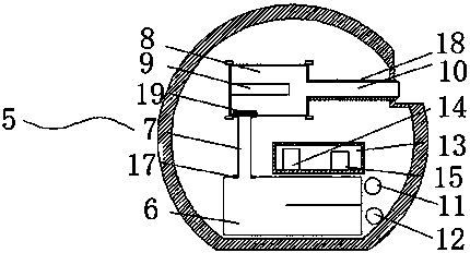 Lamp capable of spraying fog for stage