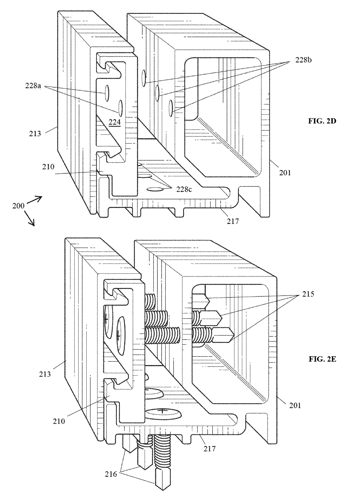 Security panel framing system and method