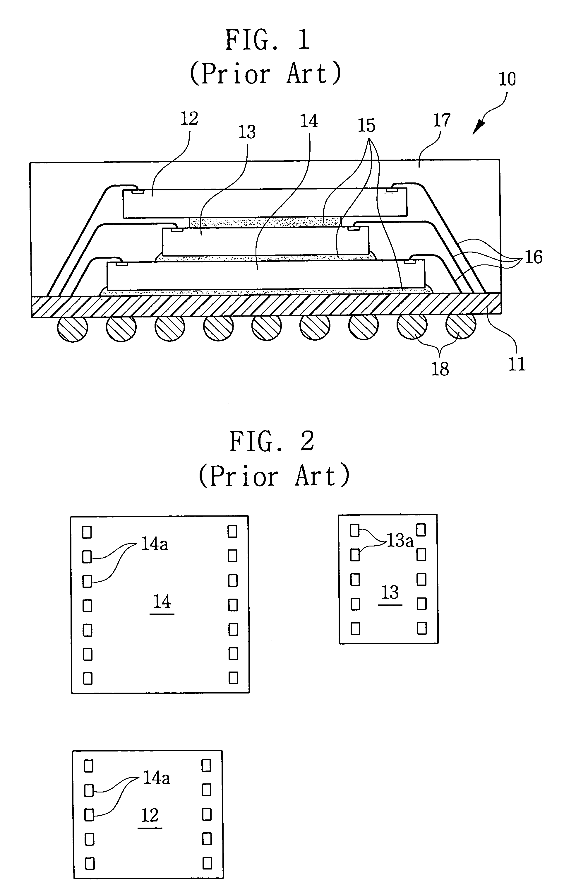 Wafer level stack structure for system-in-package and method thereof