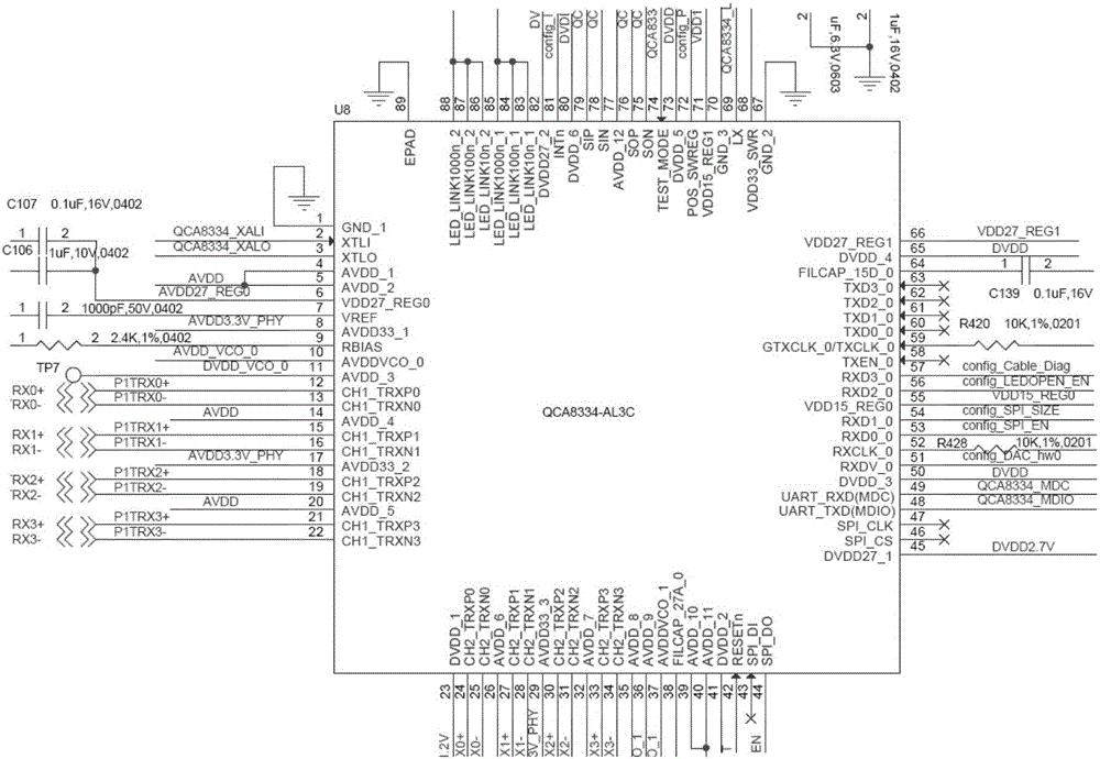 Method and system for correcting signal missing in schematic diagram designing