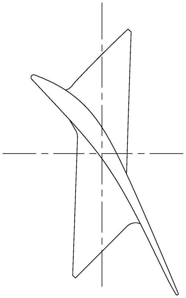 2000mm last-stage moving blade for half-speed nuclear turbine