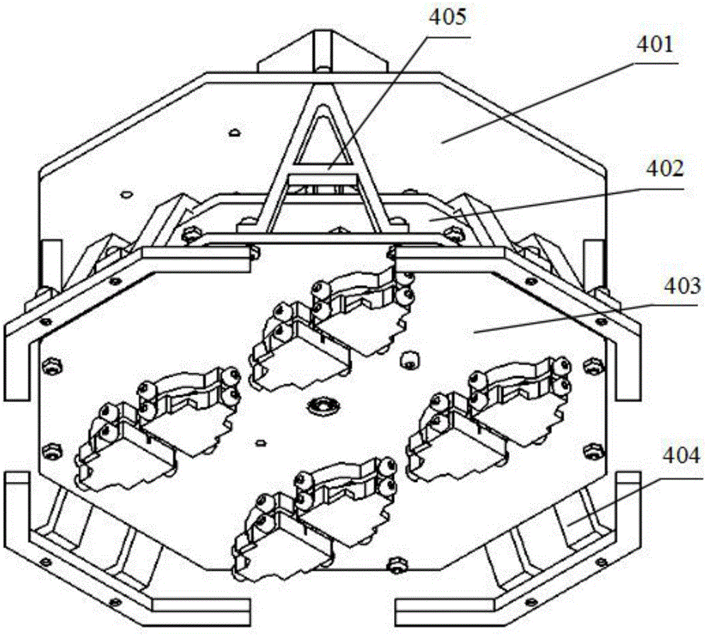 Bionic dry adhesion mechanism based on loading of composite constant-force spring