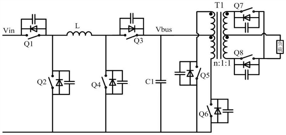 Cascade circuit and control method thereof