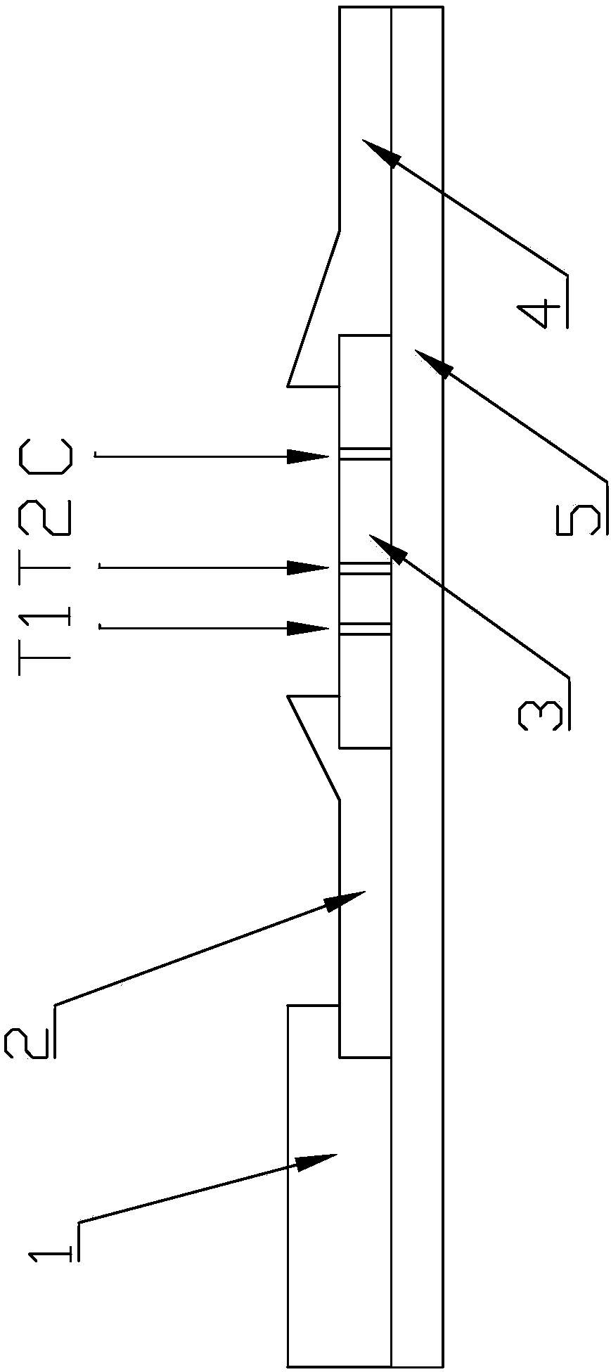 Test strip for immunochromatography-based rationed joint detection of C-reactive protein and serum amyloid A and manufacture method of test strip