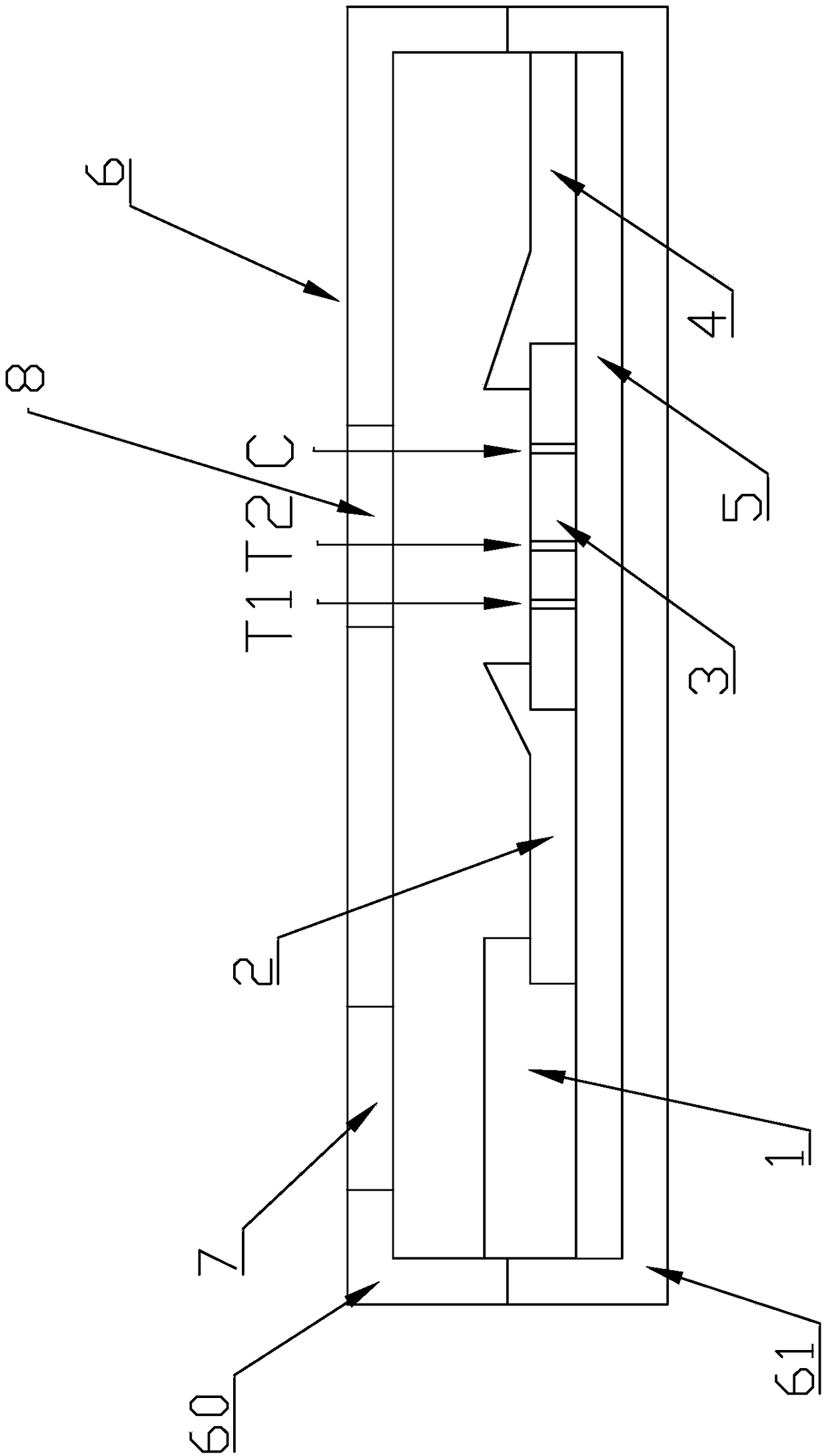 Test strip for immunochromatography-based rationed joint detection of C-reactive protein and serum amyloid A and manufacture method of test strip