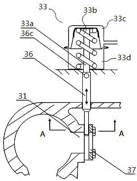 wastegate valve for turbocharger