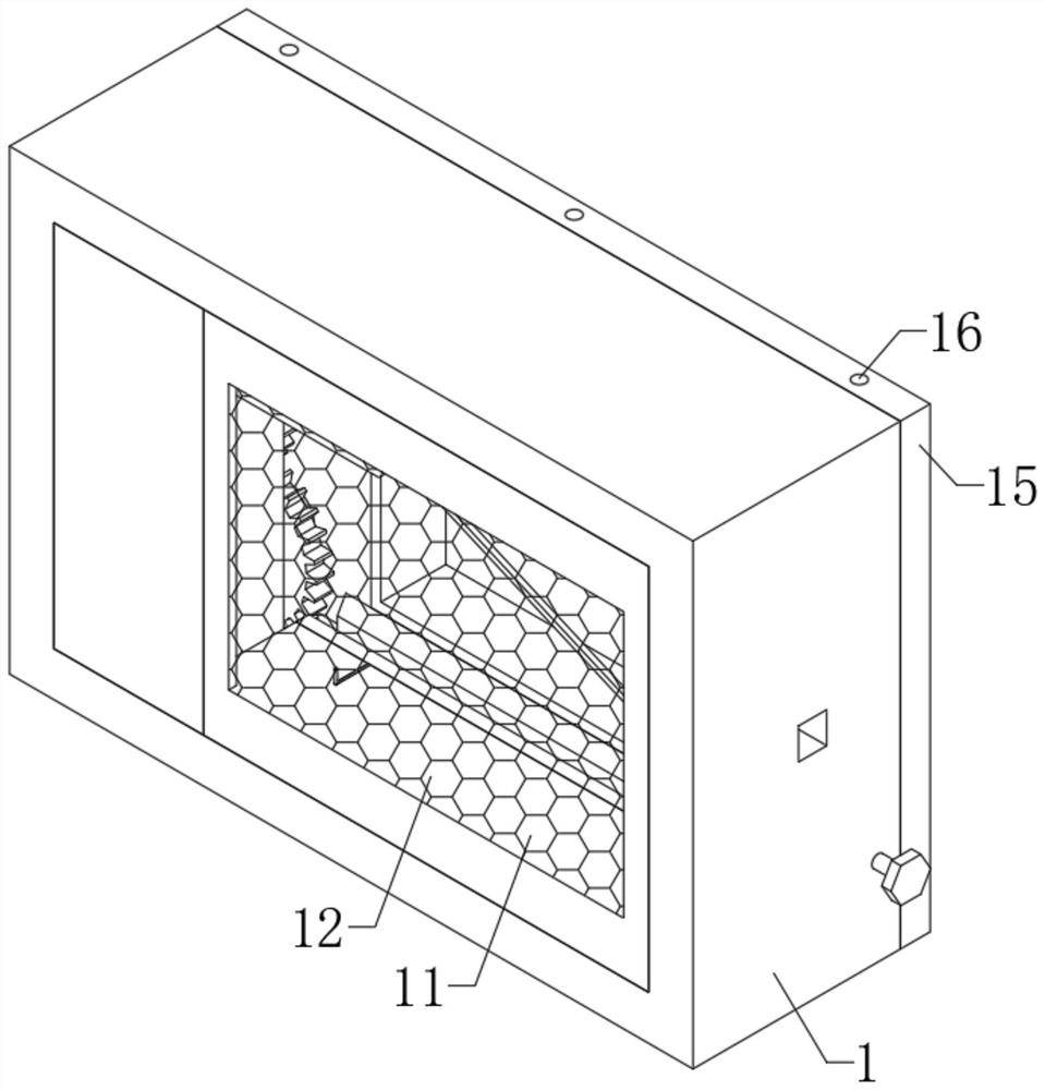 Air conditioning unit with wind and sand prevention design