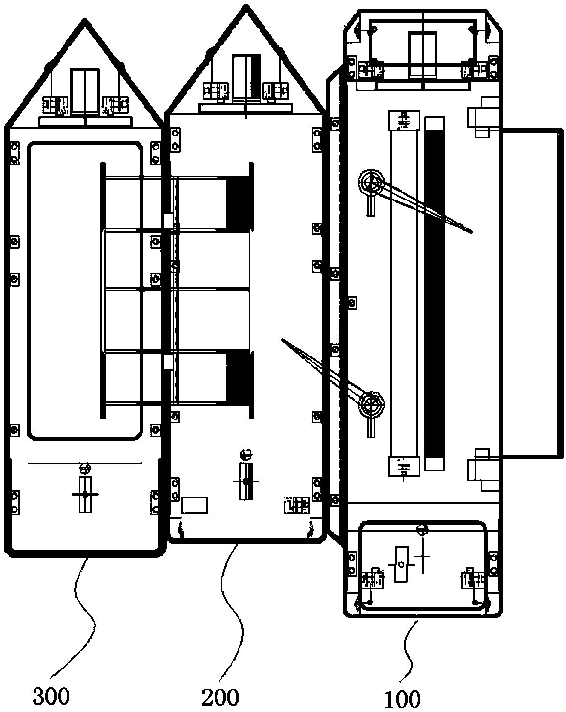 Construction method for island mudflat diking