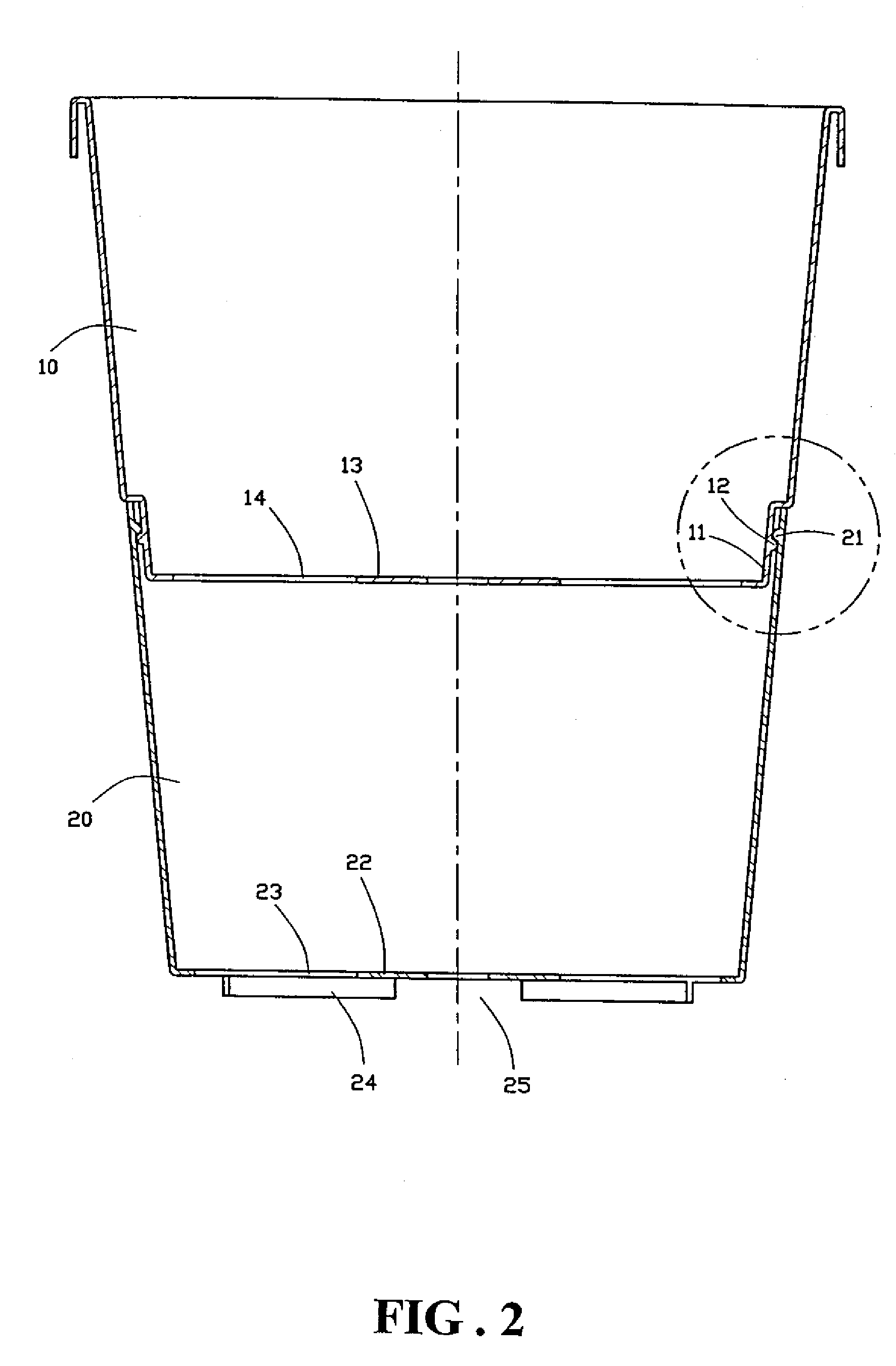 Plantation pot that facilitates replacement of soil