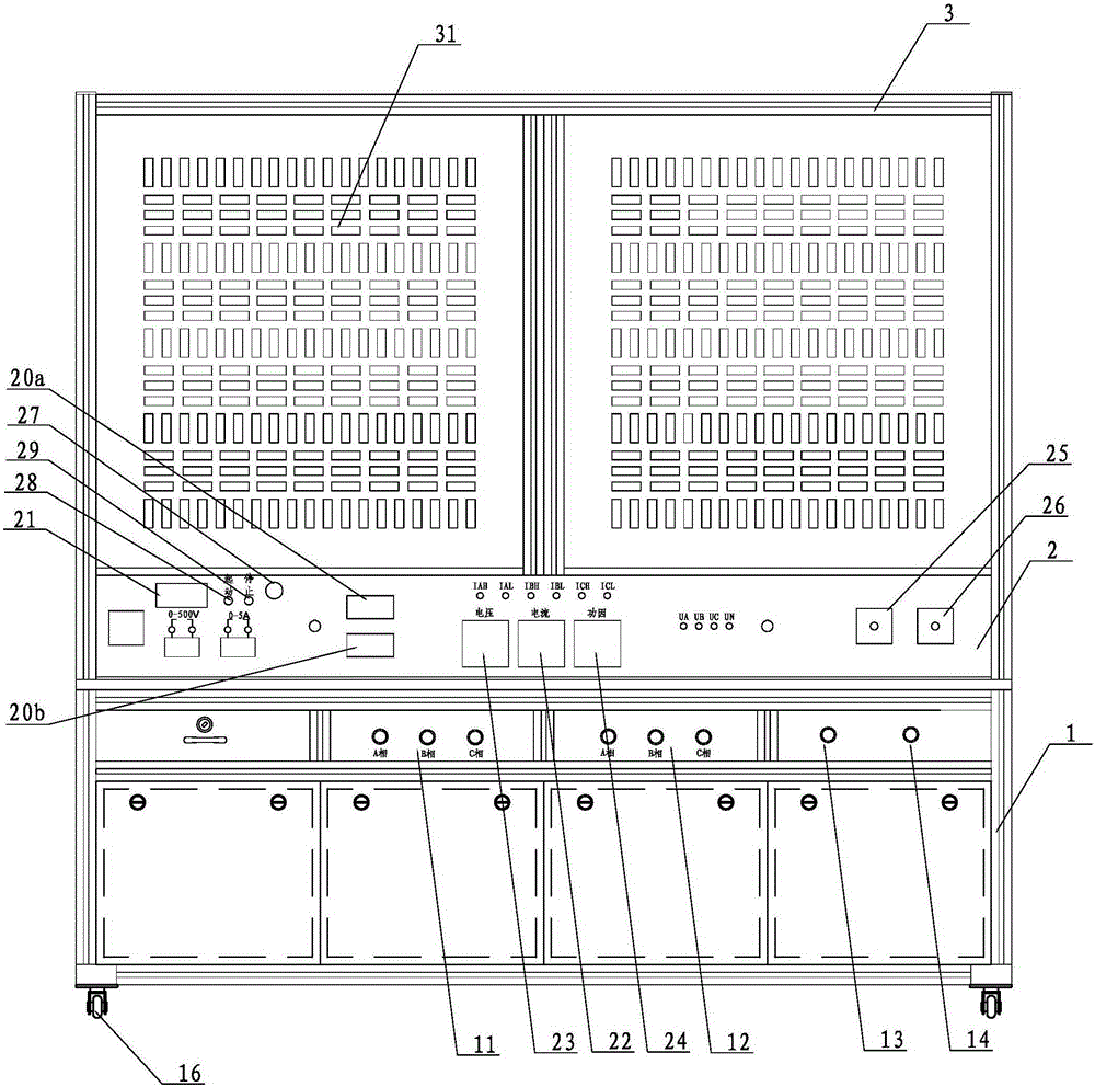 Electrician training device