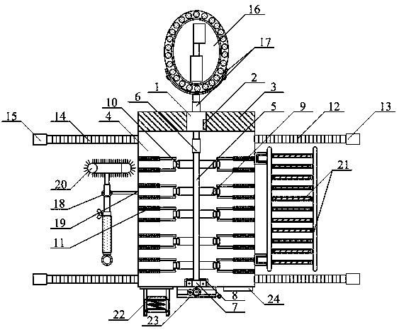 Intelligent multifunctional beautifying and weight reducing apparatus