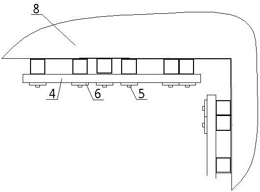 Tool-combined-type irregular-angle building formwork