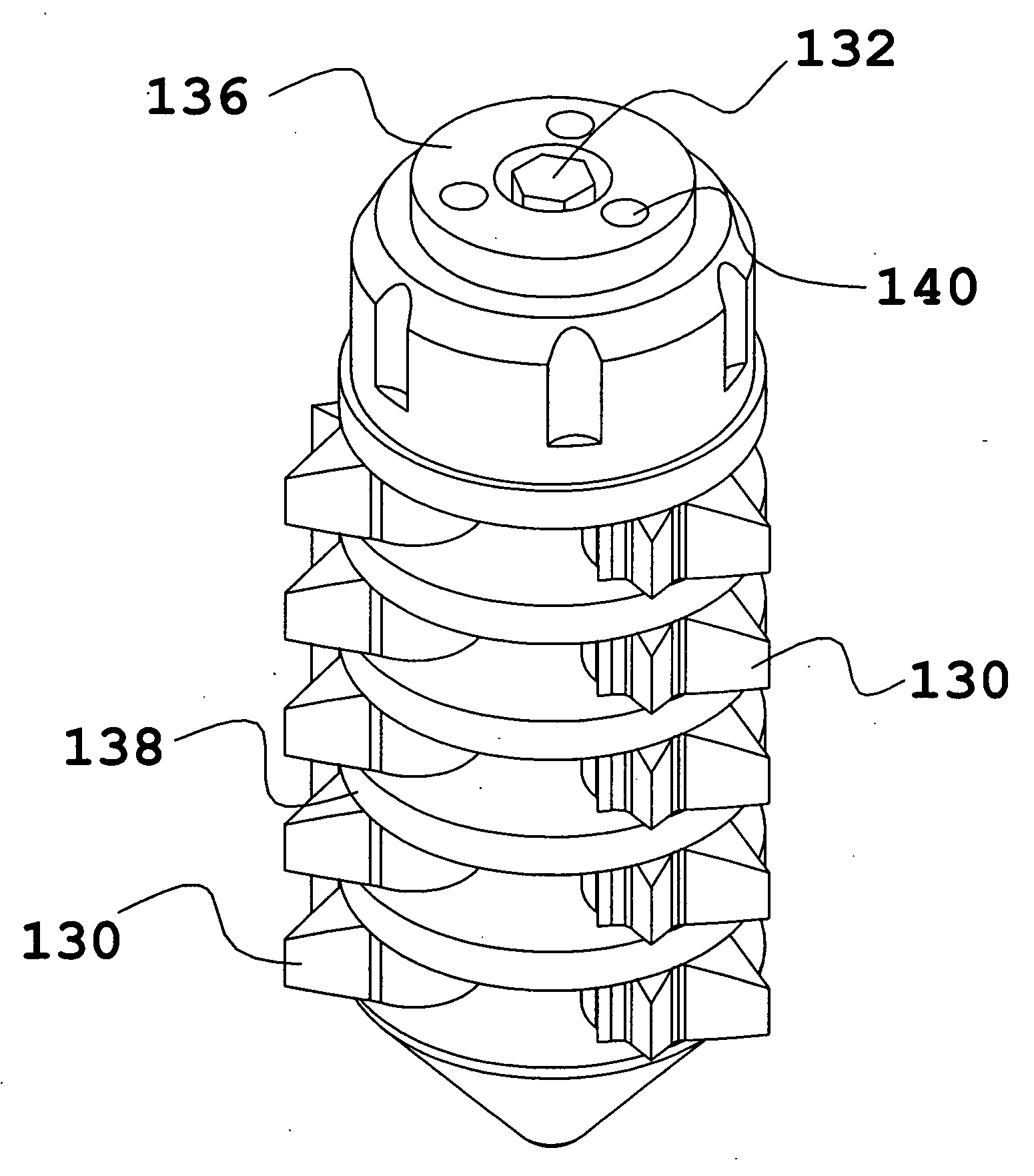 Shape-changing anatomical anchor