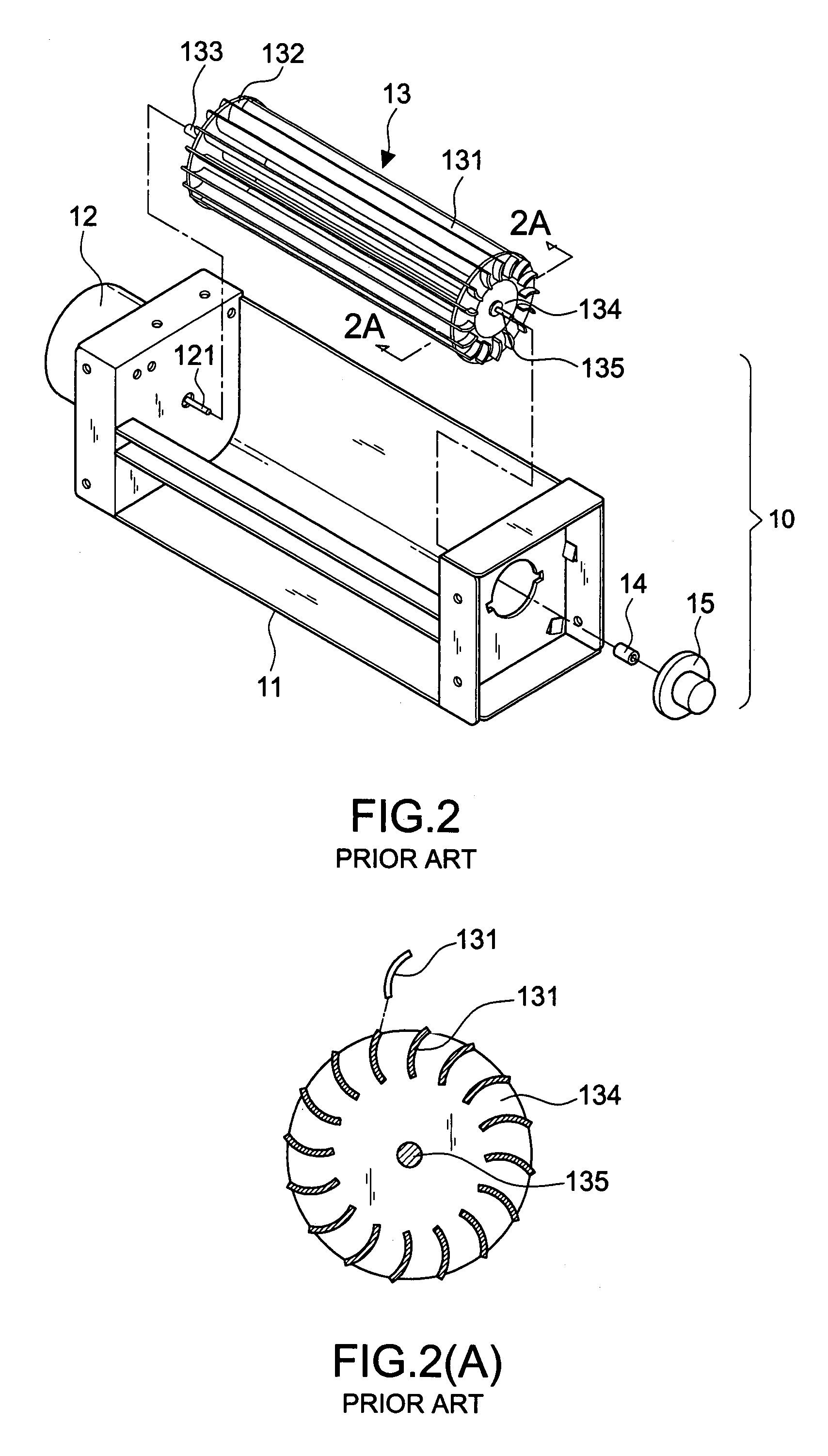 Cross flow fan