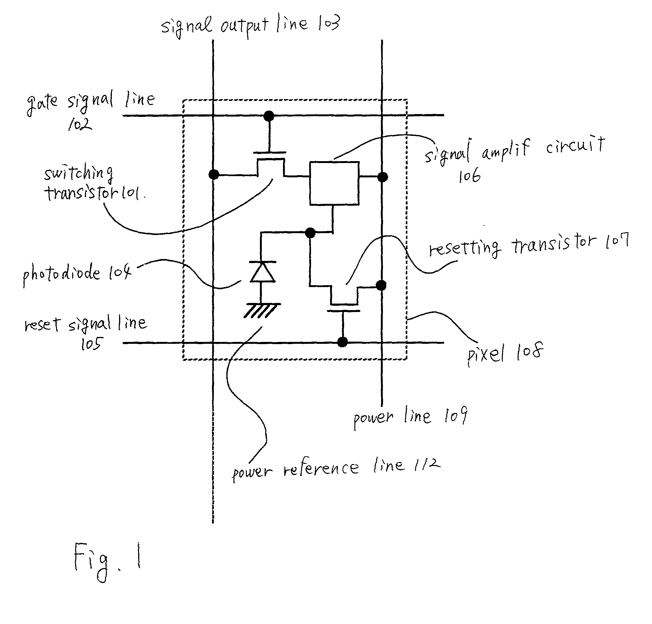 MOS sensor and drive method thereof