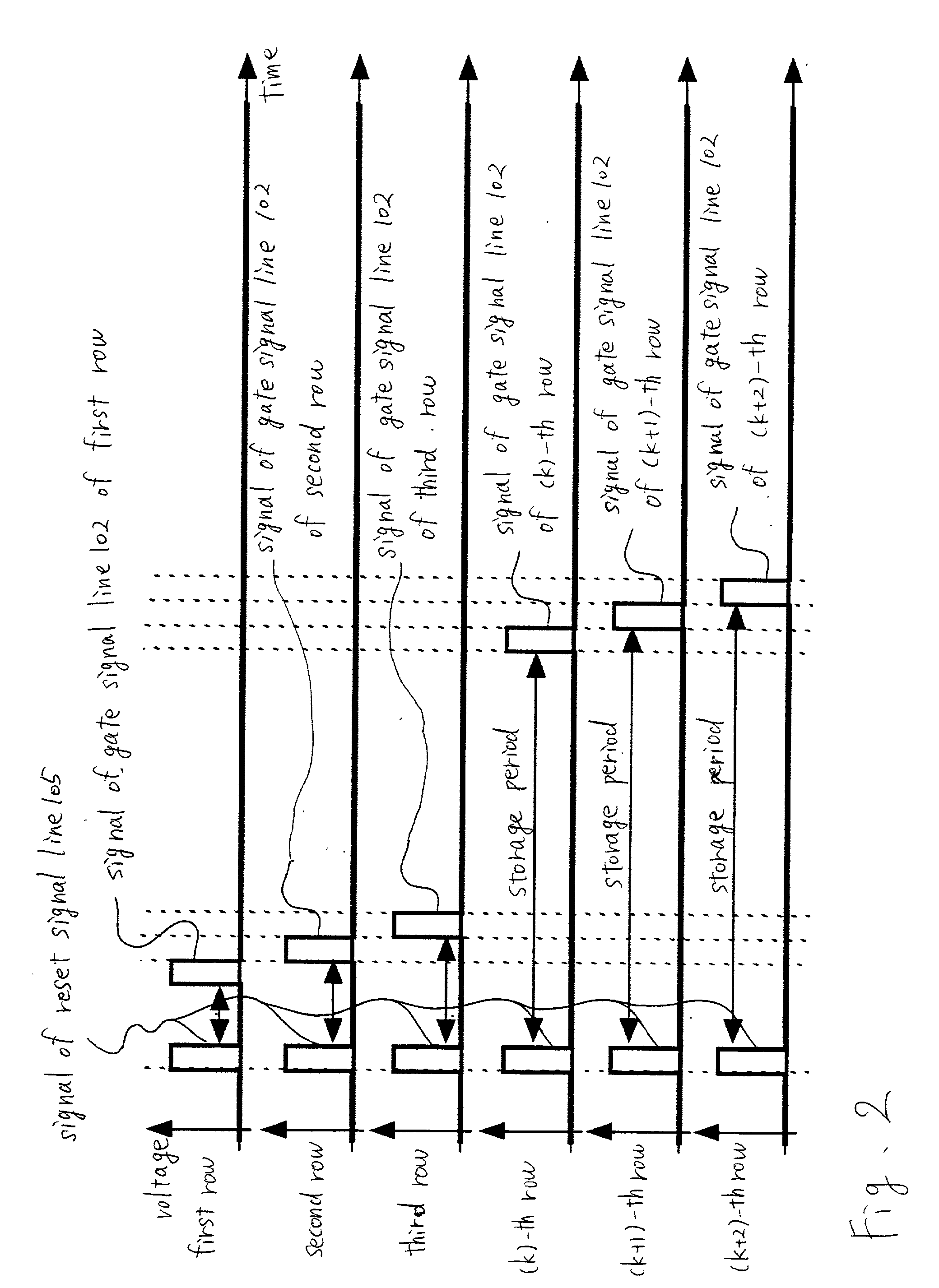 MOS sensor and drive method thereof