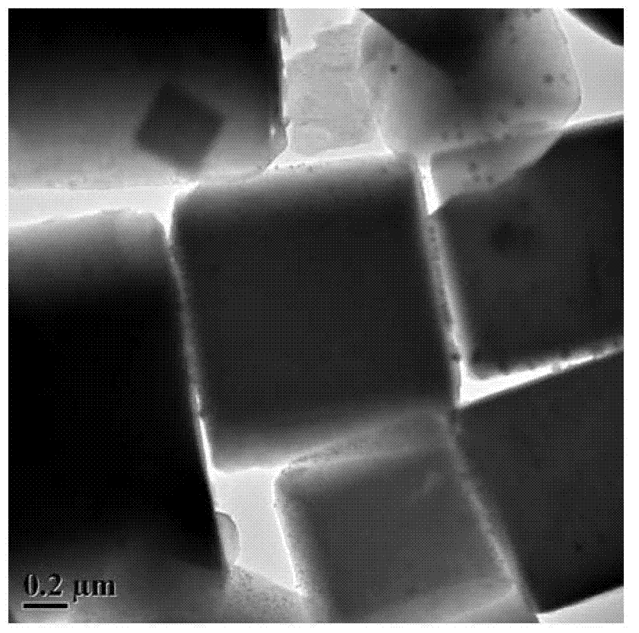 Method for preparing cubic zirconium phosphate silver-carrying antimicrobial powder