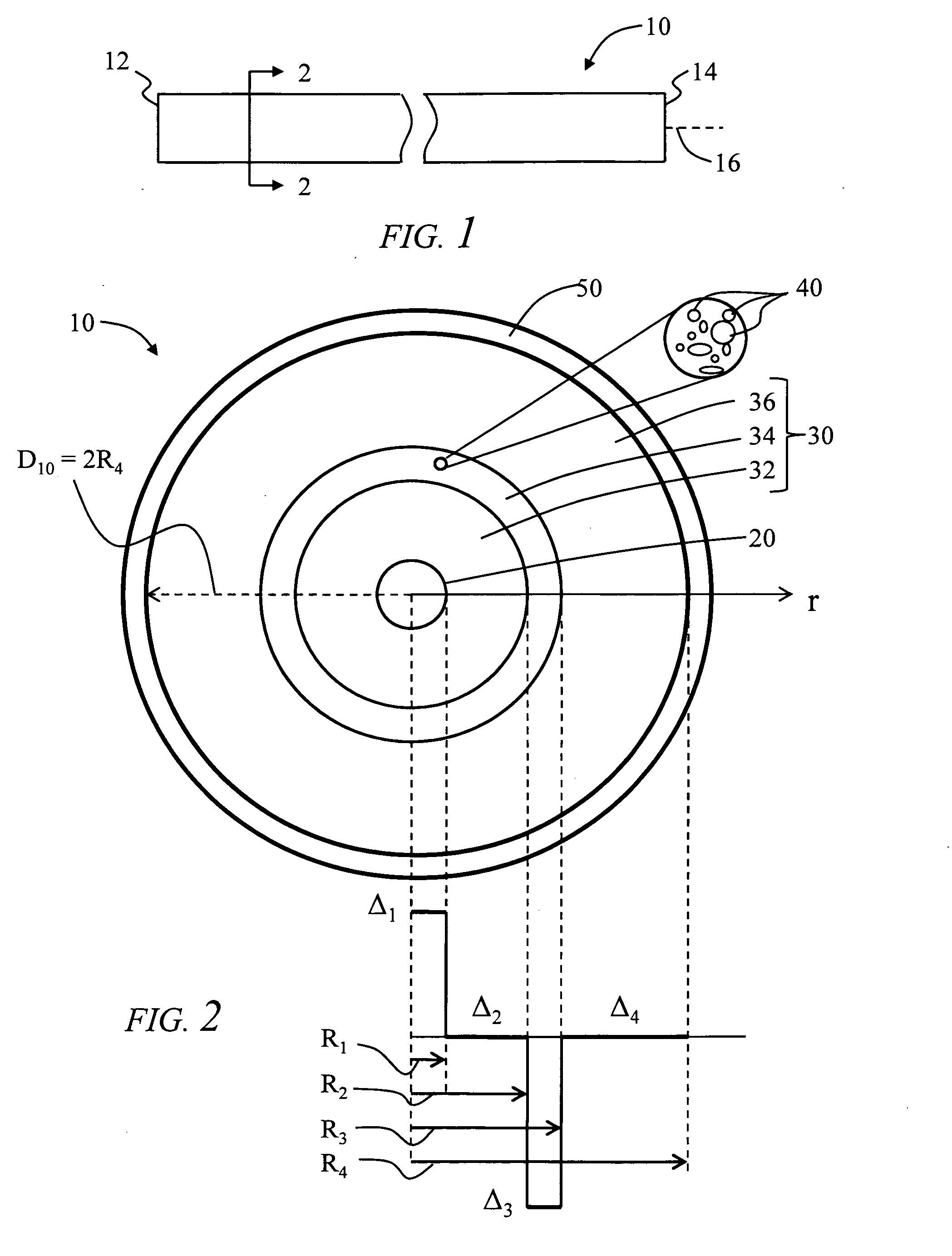 Connectorized nano-engineered optical fibers and methods of forming same