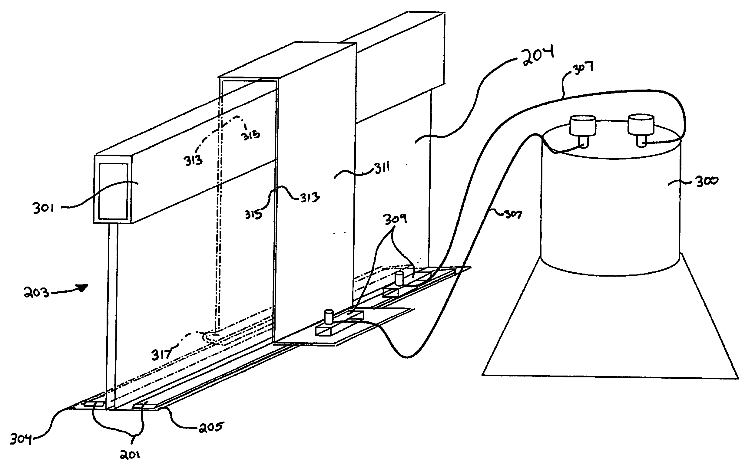 Electrified ceiling framework