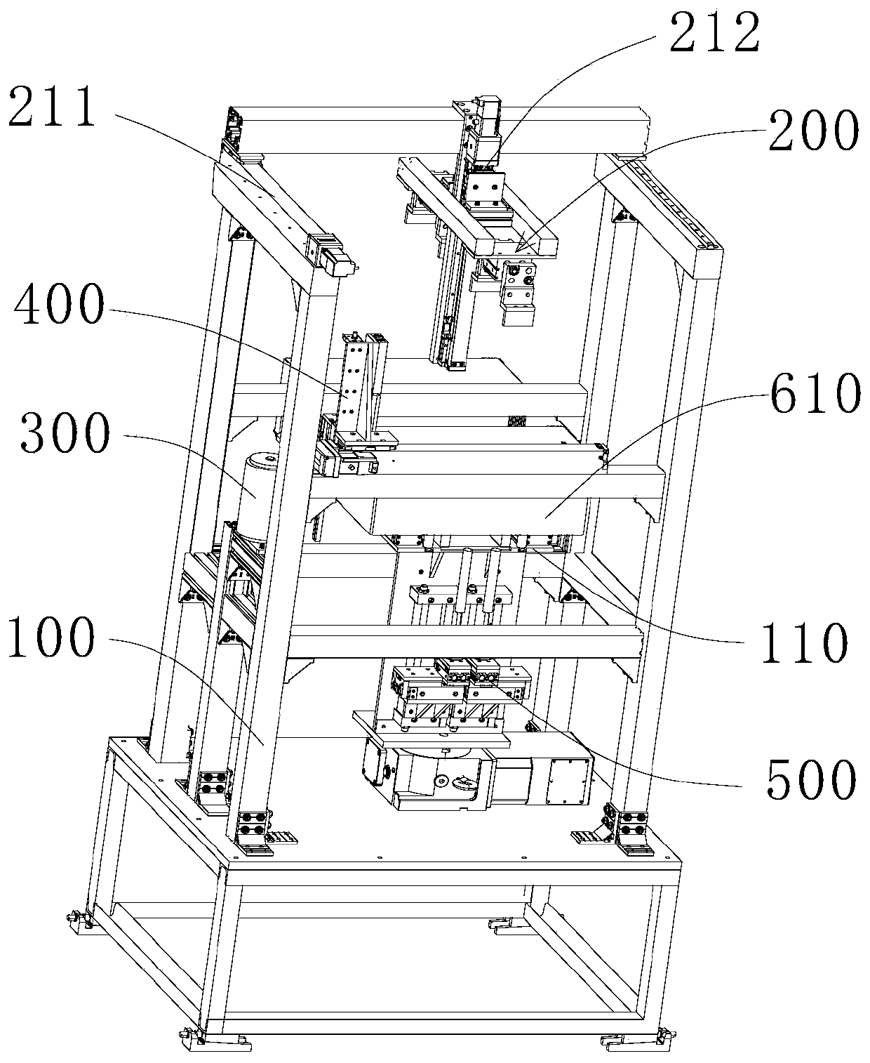 Box self-winding packing machine