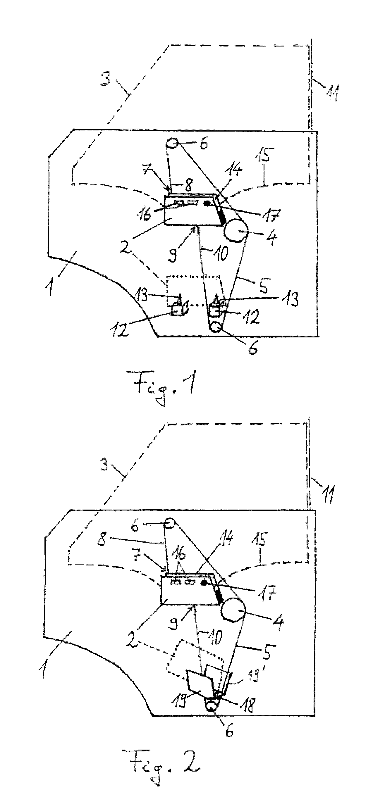 Window lift system and method for fitting a window pane