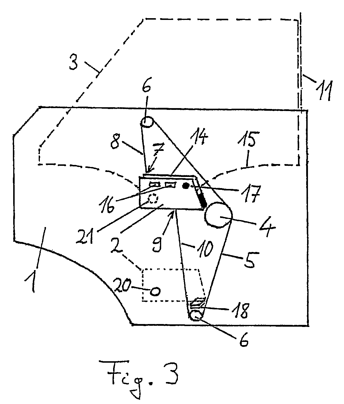 Window lift system and method for fitting a window pane