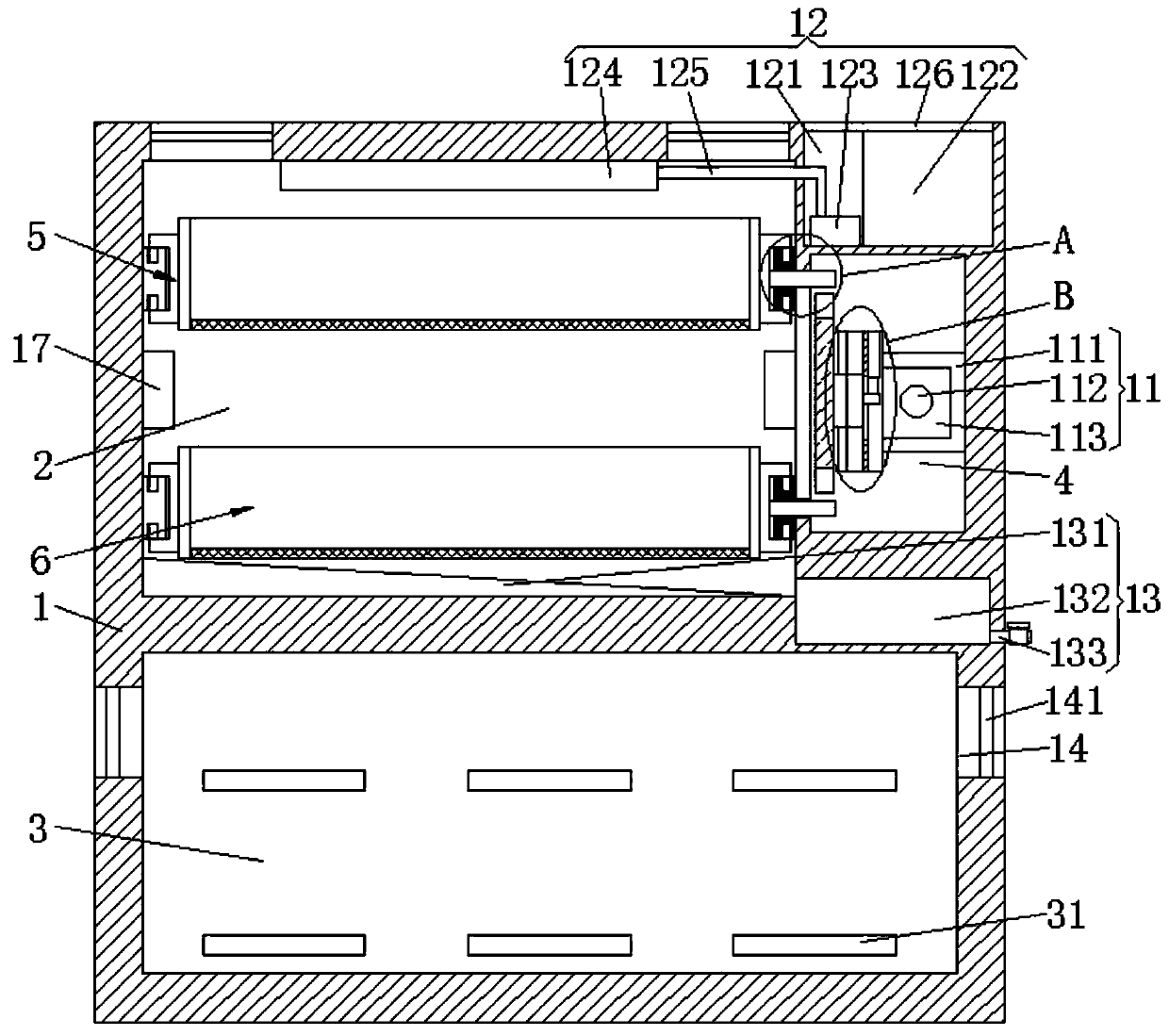 Medical instrument storing device convenient for taking and placing for general practice