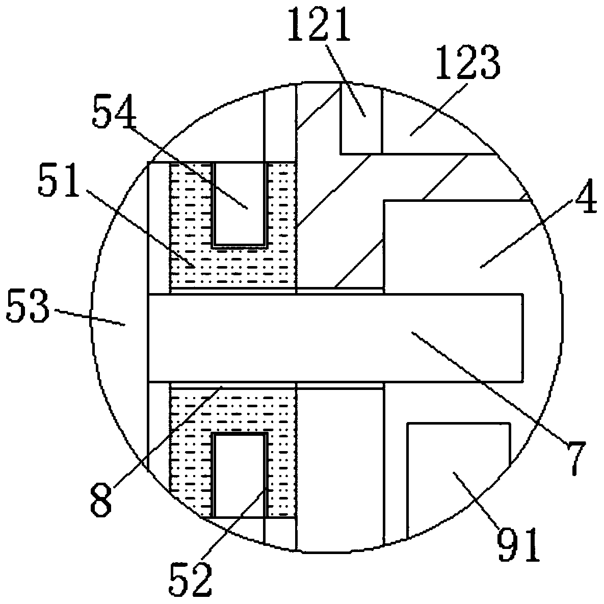 Medical instrument storing device convenient for taking and placing for general practice