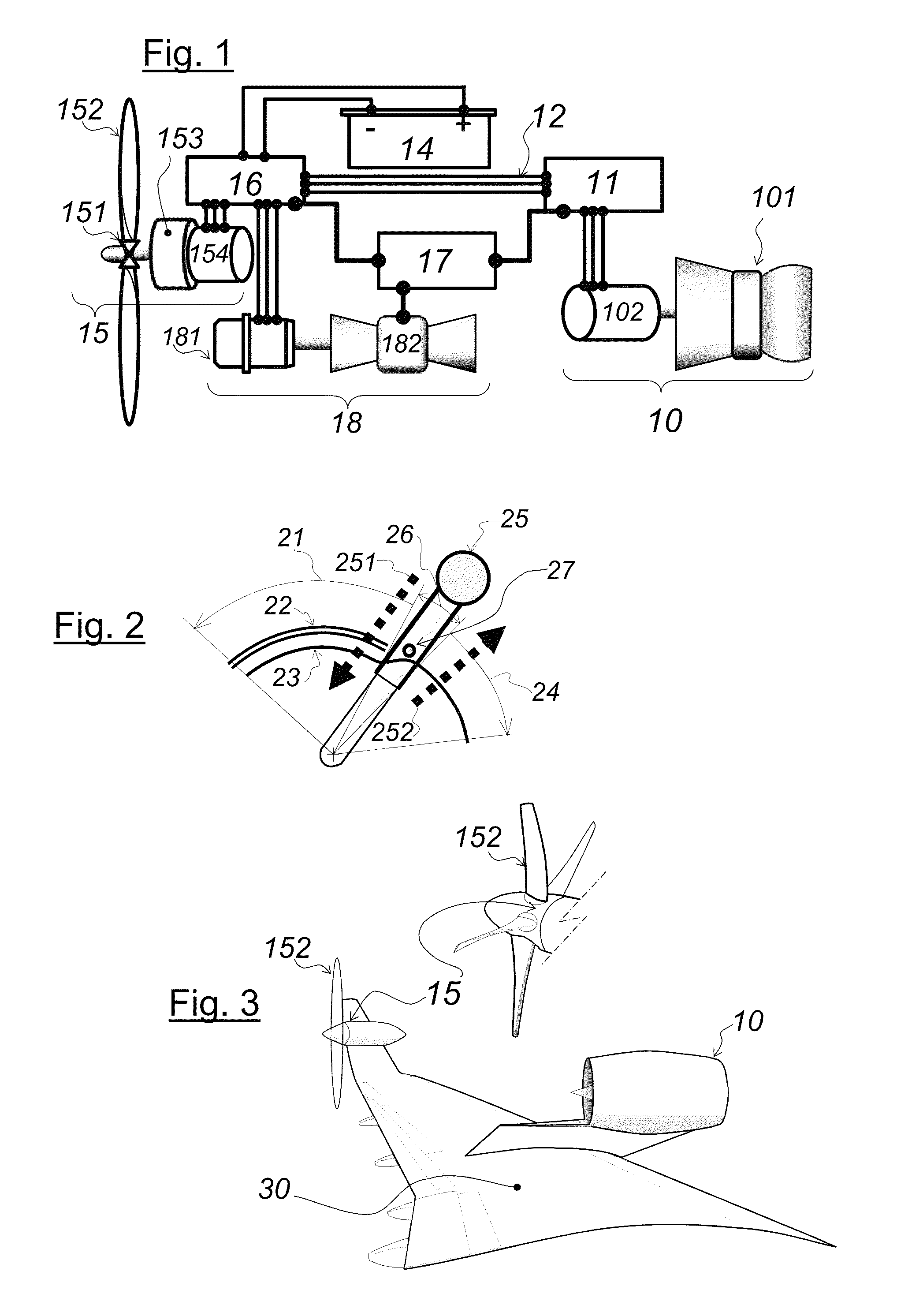 Hybrid gas turbine propulsion system