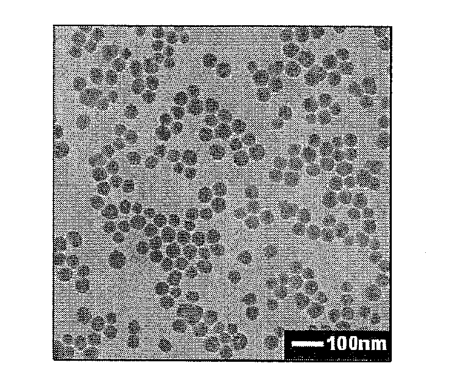 Silica Nanoparticles Doped with Dye Having Negative Charge and Preparing Method Thereof