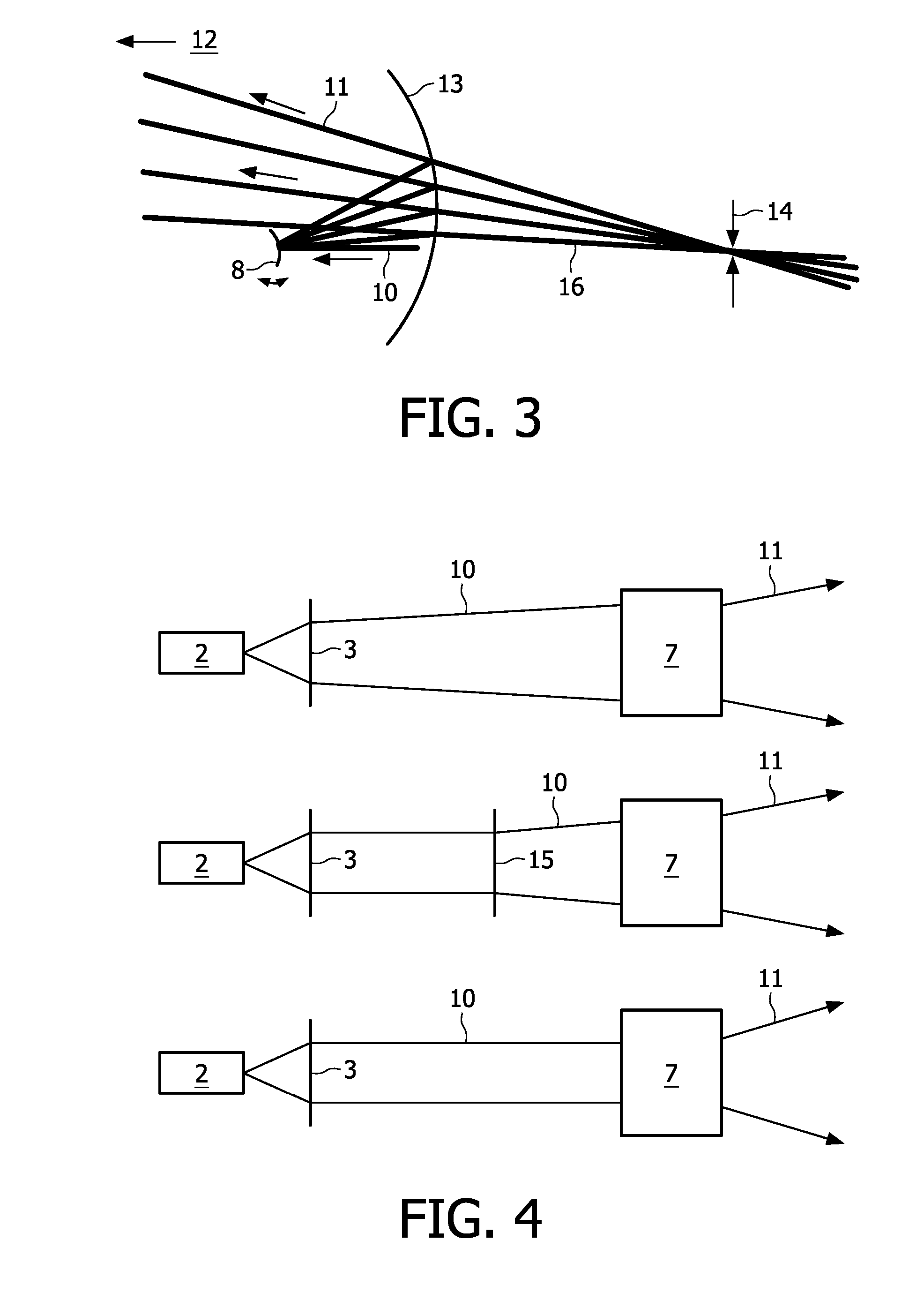 Laser scanning projection device