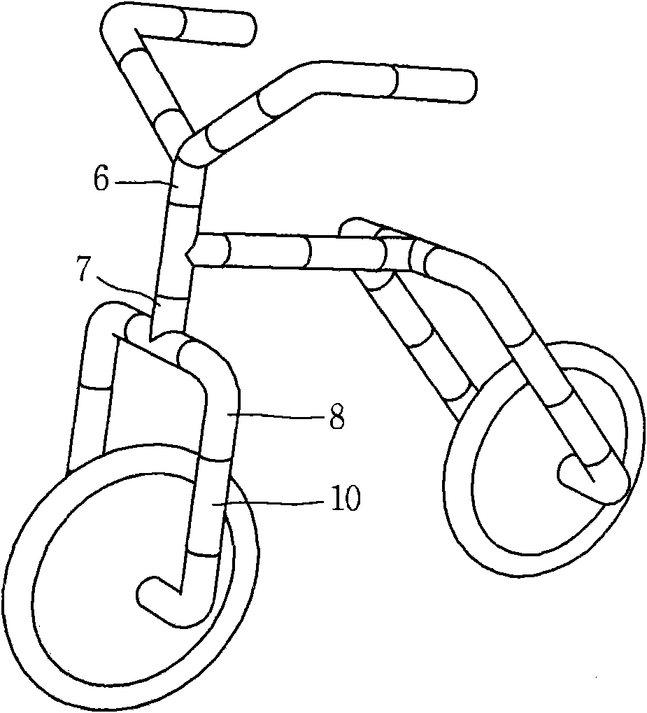 Block for building a toy