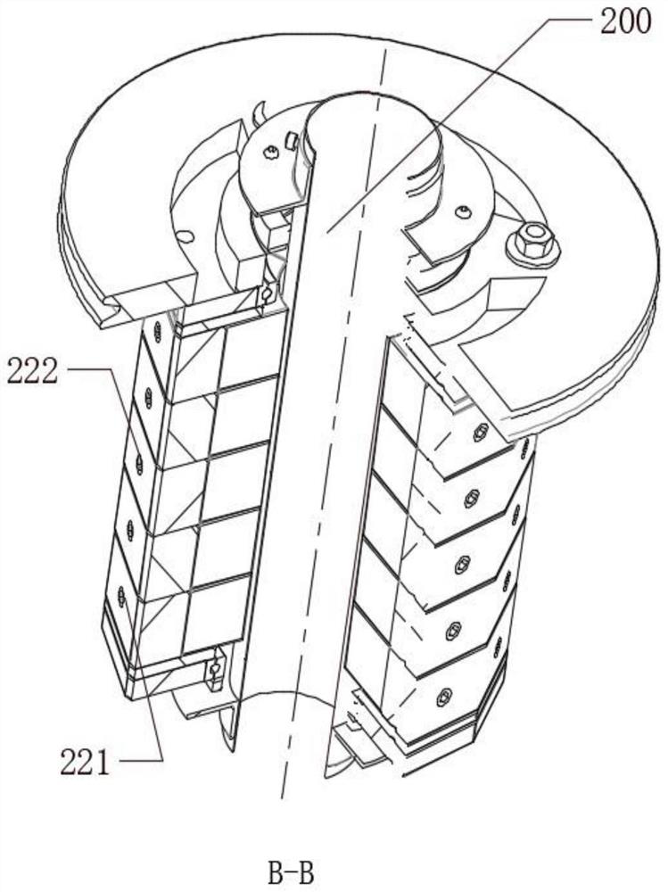 Spiral dust-settling spraying equipment for green building engineering construction