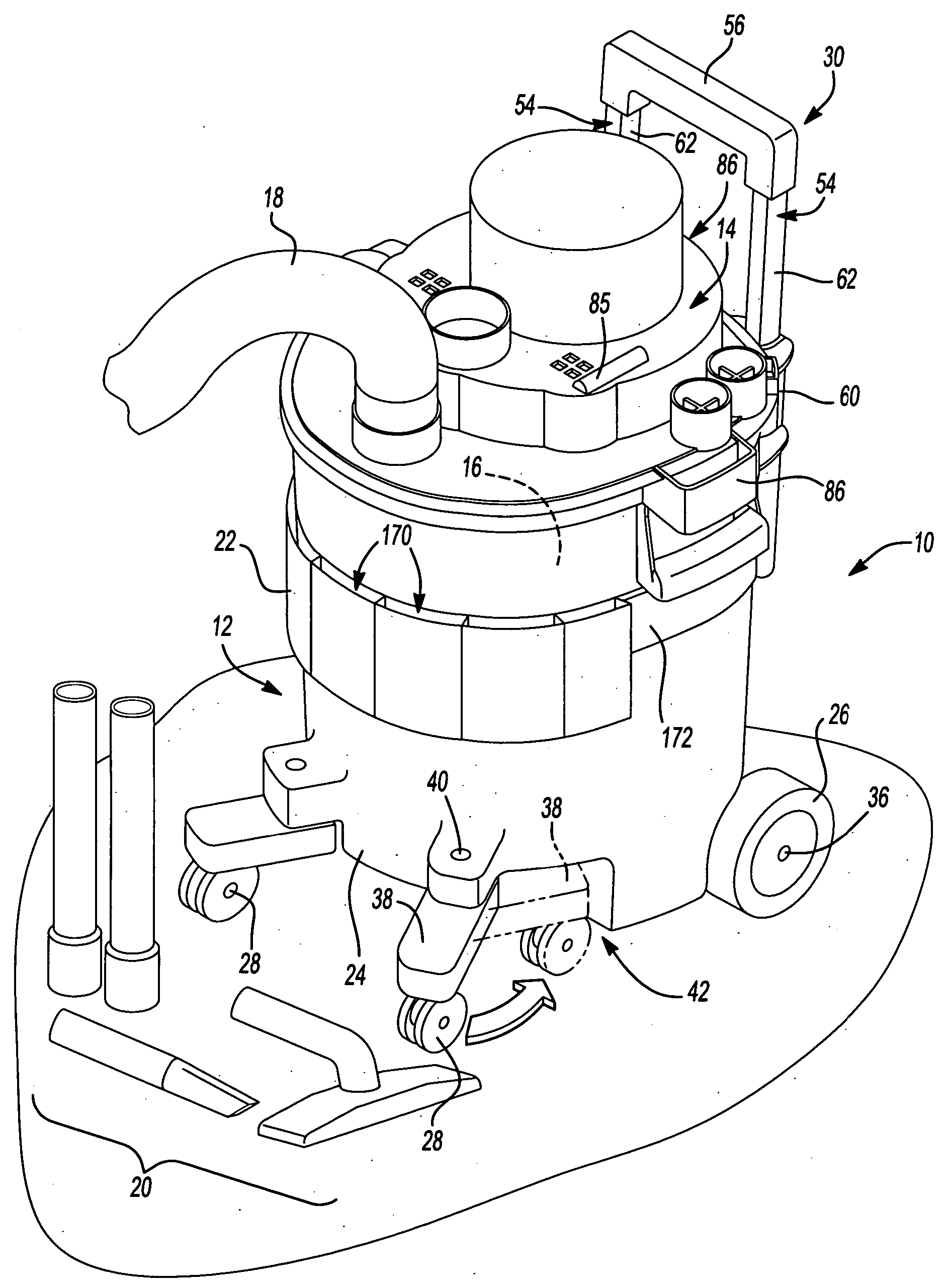 Utility vacuum